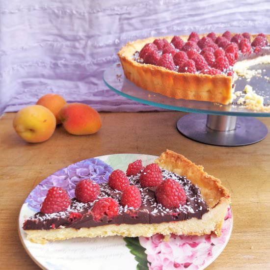 Chocolate Raspberry Tart