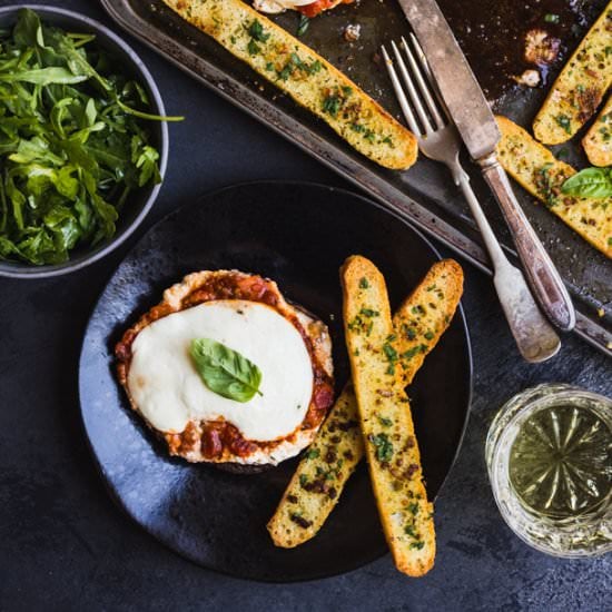 Sheet Pan Italian Stuffed Mushrooms