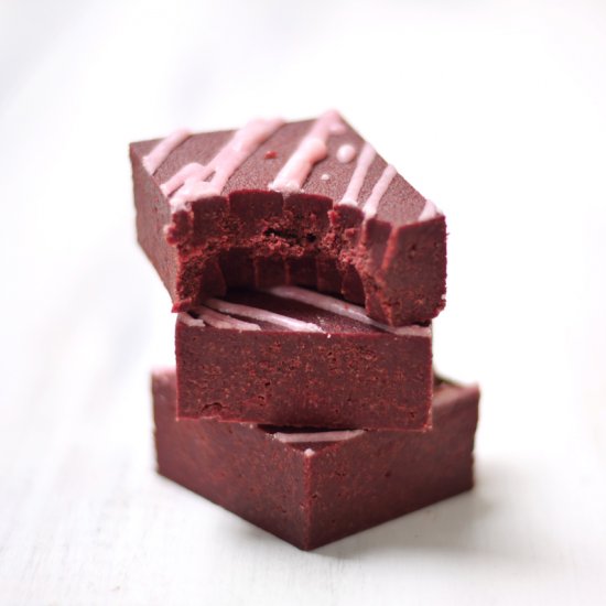 Red Velvet Freezer Fudge