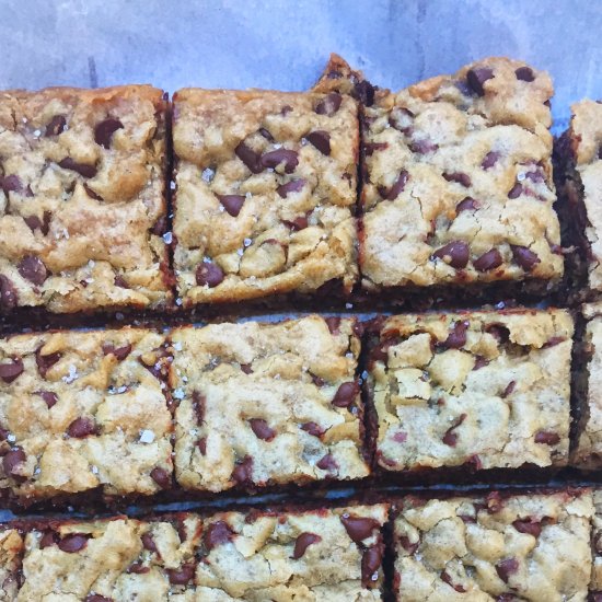 Chewy Chocolate Chip Blondies