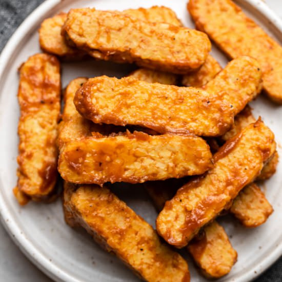 Fuss-Free Sticky BBQ Tempeh