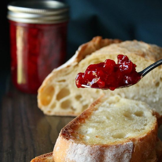 Easy Amaretto Sour Cherry Jam