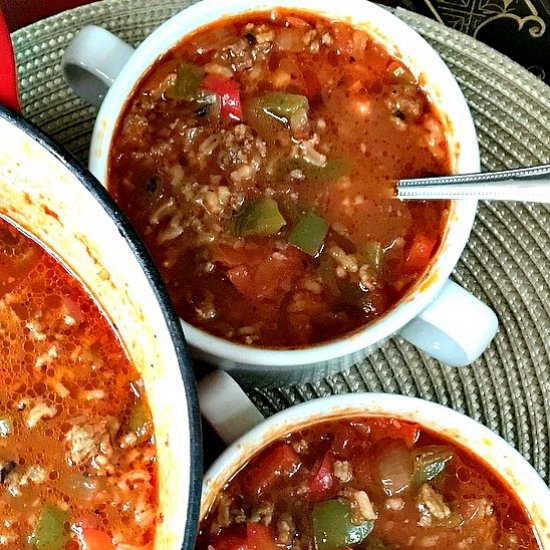 Stuffed Pepper Soup