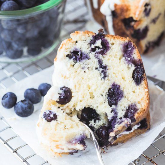 Blueberry Muffin Bundt Cake