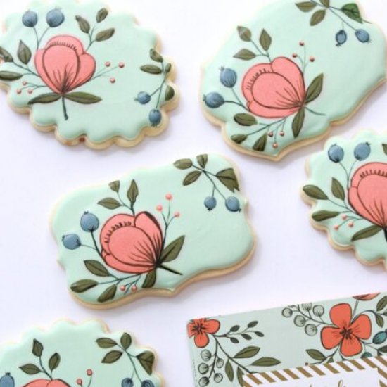 Flowery Cookies