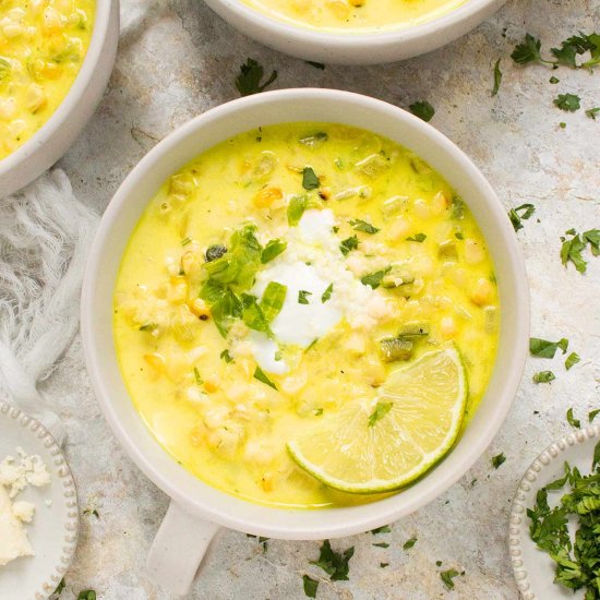 Mexican Street Corn Soup