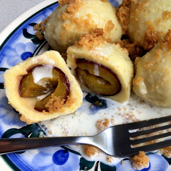 Polish Plum Potato Dumplings