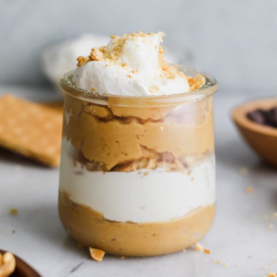 Peanut Butter Pie Parfaits