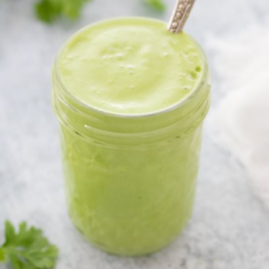 Creamy Garlic Cilantro Lime Sauce