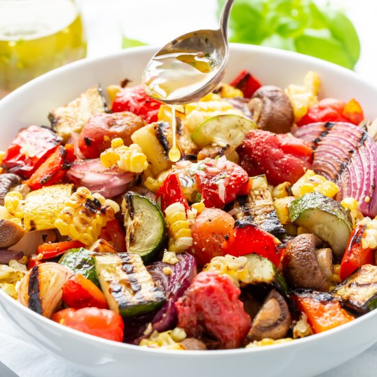 Chopped Grilled Vegetables