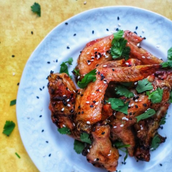 Thai Style Chicken Wings