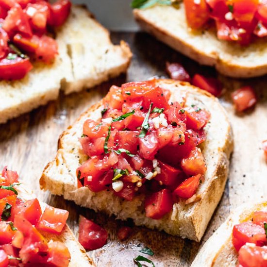 Tomato Basil Bruschetta