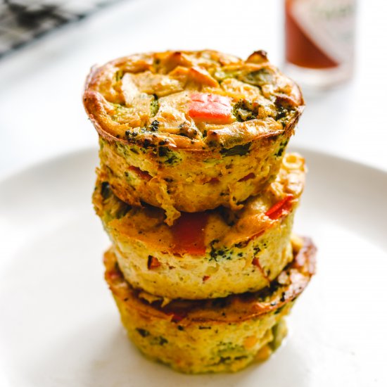 vegan egg muffins (gluten-free)