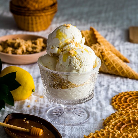 Honey Labneh Ice Cream