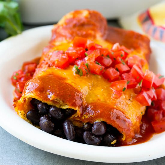 Black Bean Enchilada Recipe