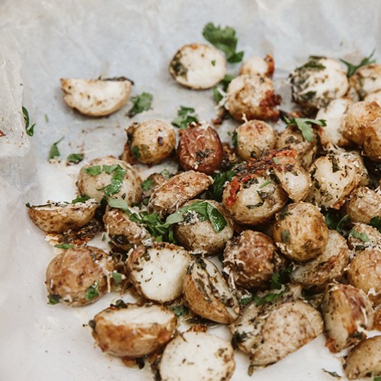 Oven roasted potatoes