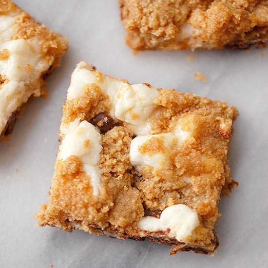 4 ingredient S’mores bars