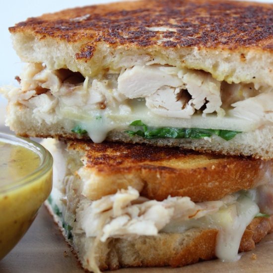 Chicken Apple Brie Melts