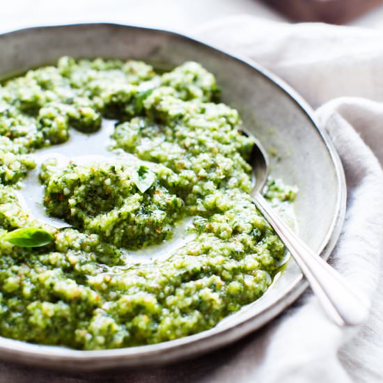 Lemon Basil Pesto