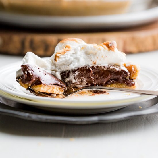 Paleo S’mores Pudding Pie