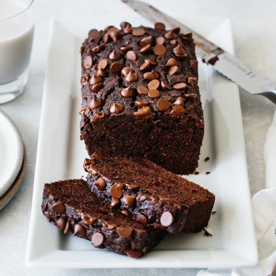 Paleo Chocolate Zucchini Bread