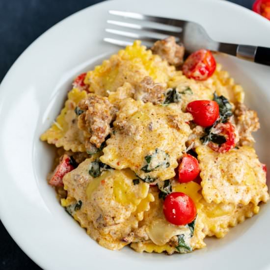 One Pot Tomato Basil Pasta