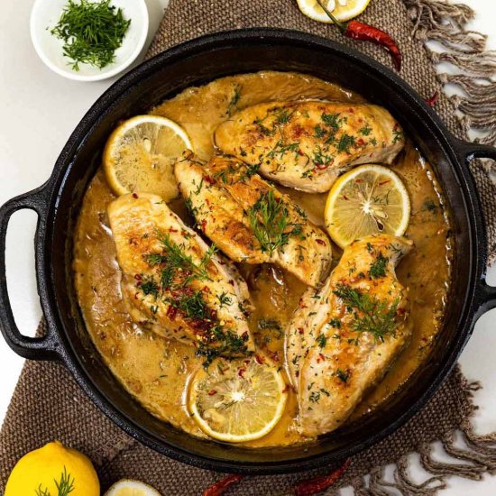 Healthy Lemon Chicken Recipe