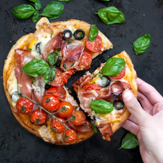 Gluten-Free, Yeast Free Pizza Crust