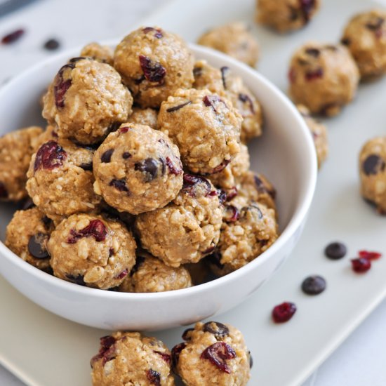 Gluten Free Choco-chip Energy Bites