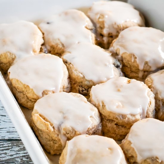 Cinnamon Raisin Biscuits