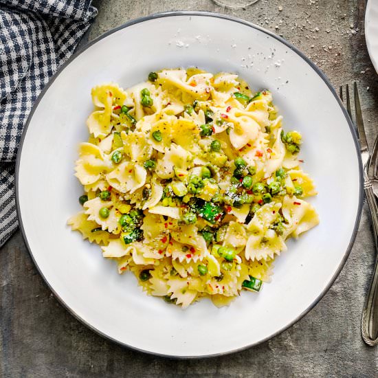 Bowtie Pesto Pasta