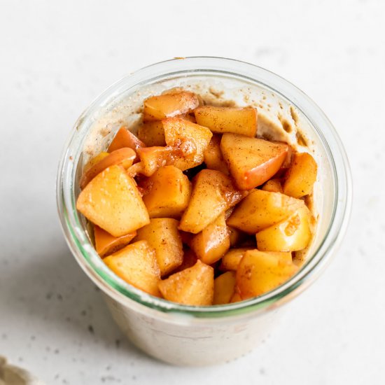 Apple Pie Overnight Oats