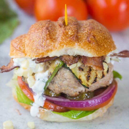 Grilled Turkey Burgers