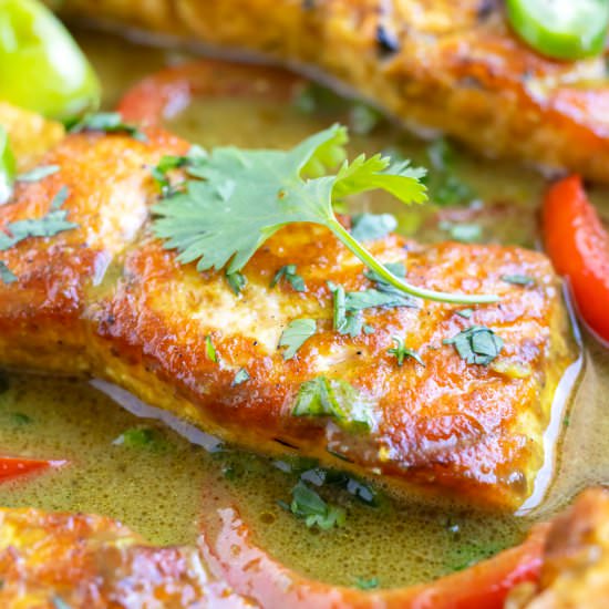 Easy Salmon Curry Recipe