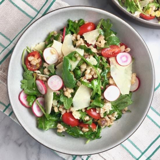 Farro & Arugula Salad with Herbs