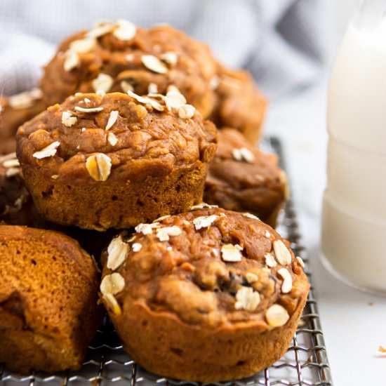 Pumpkin Carrot Muffins