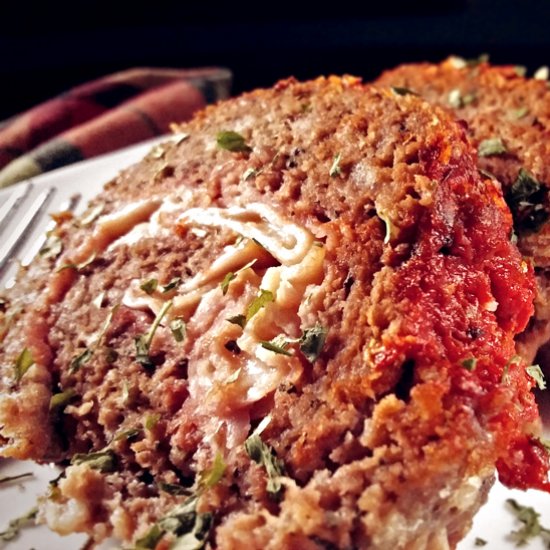 Ham and Cheese Stuffed Meatloaf