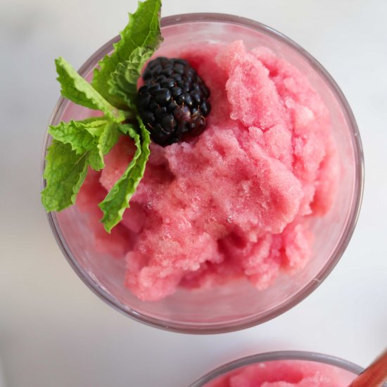 Collagen Kombucha Slushie Mocktail