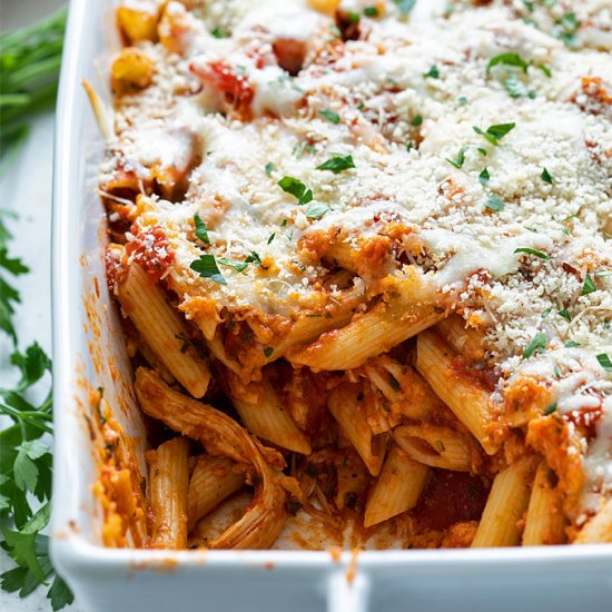 chicken parmesan casserole