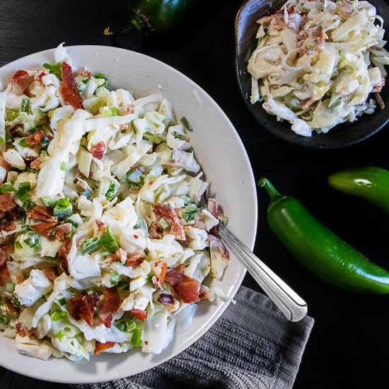 Jalapeno Popper Coleslaw