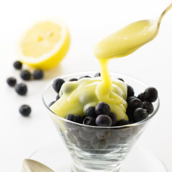 Lemon dessert sauce