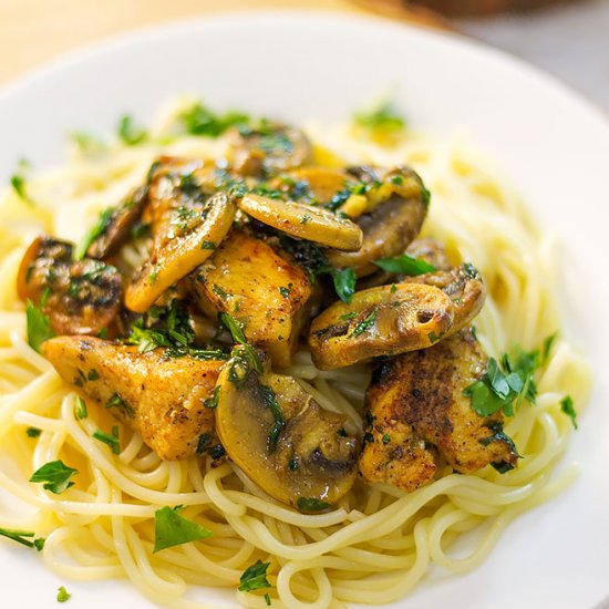 Garlic Mushroom Chicken Breast