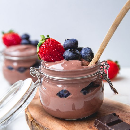 CHOCOLATE MOUSSE (VEGAN&SUGAR-FREE)