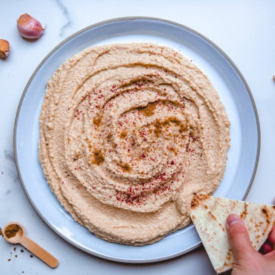 BEST HUMMUS (GF/OIL-FREE)