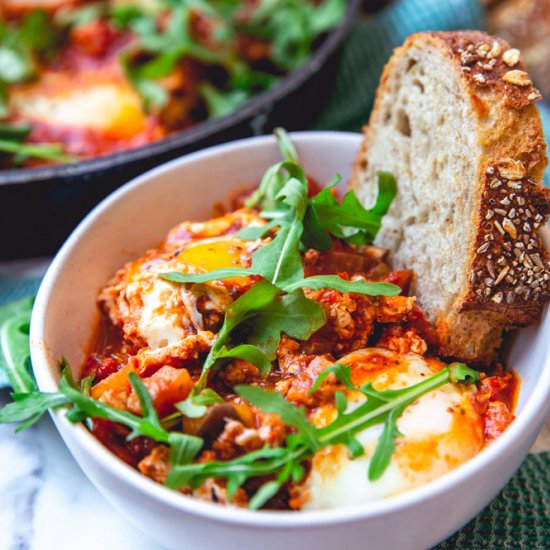 SHAKSHUKA (Paleo/Vegetarian/Healthy)