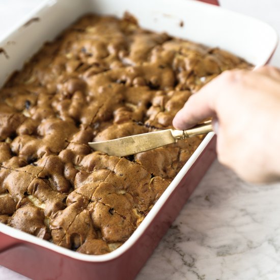 Rocky Road Apple Coffee Cake