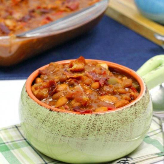 Shortcut Southern Baked Beans