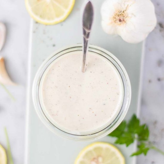 Vegan Caesar Salad Dressing