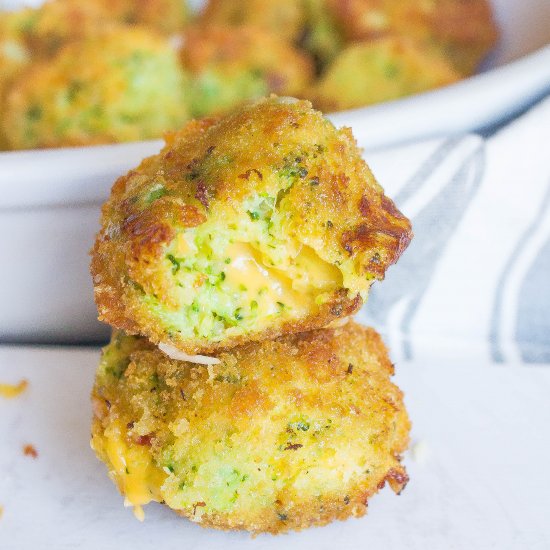 Cheesy Broccoli Bites