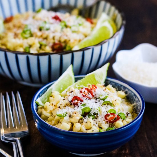 Mexican Roasted Corn Salad